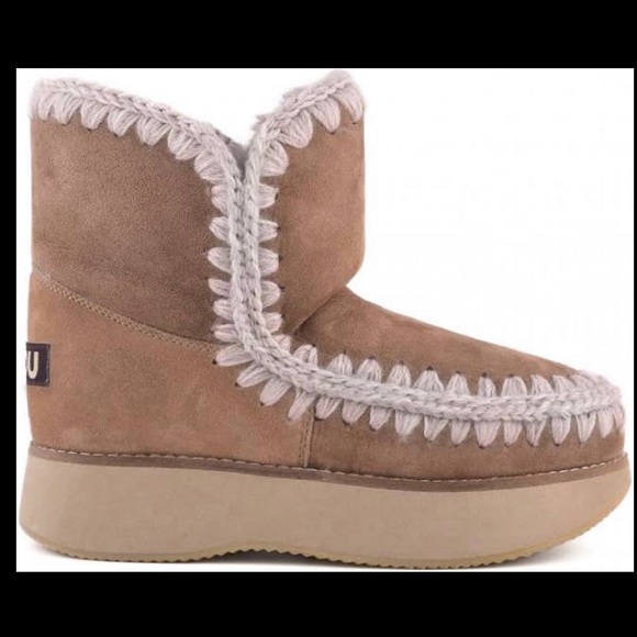 Mou Running Eskimo 18 Brown Boots - Picture 5 of 9